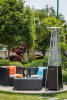 Bronze Quartz Glass Tube Patio Heater-Mocha