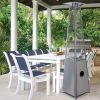 Pulse ignition Iron Glass Tube Pyramid Outdoor 40000BUT Pyramid Flame Heater