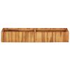 Garden Raised Bed 59"x11.8"x9.8" Solid Acacia Wood