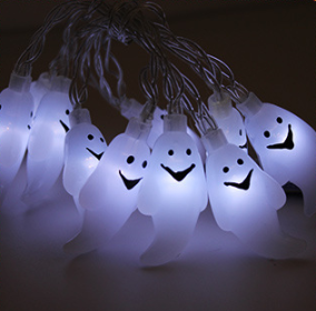 Halloween Decoration Pumpkin  Light  LED String Lights Lantern (Option: B Warm White-1.2M)