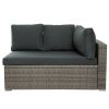 Patio Furniture Sets;  7-Piece Patio Wicker Sofa ;  Cushions;  Chairs ;  a Loveseat ;  a Table and a Storage Box